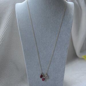 Danique Chain Necklace Engraved Customized Bird Charms Gold Filled 1/20 14k 27"